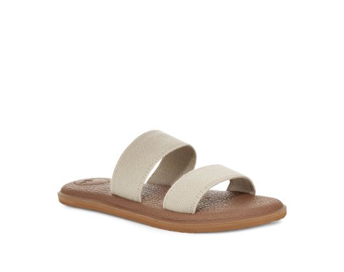 Sandale Sanuk Yoga Gora Femme - Marron / Beige LSUPWK012